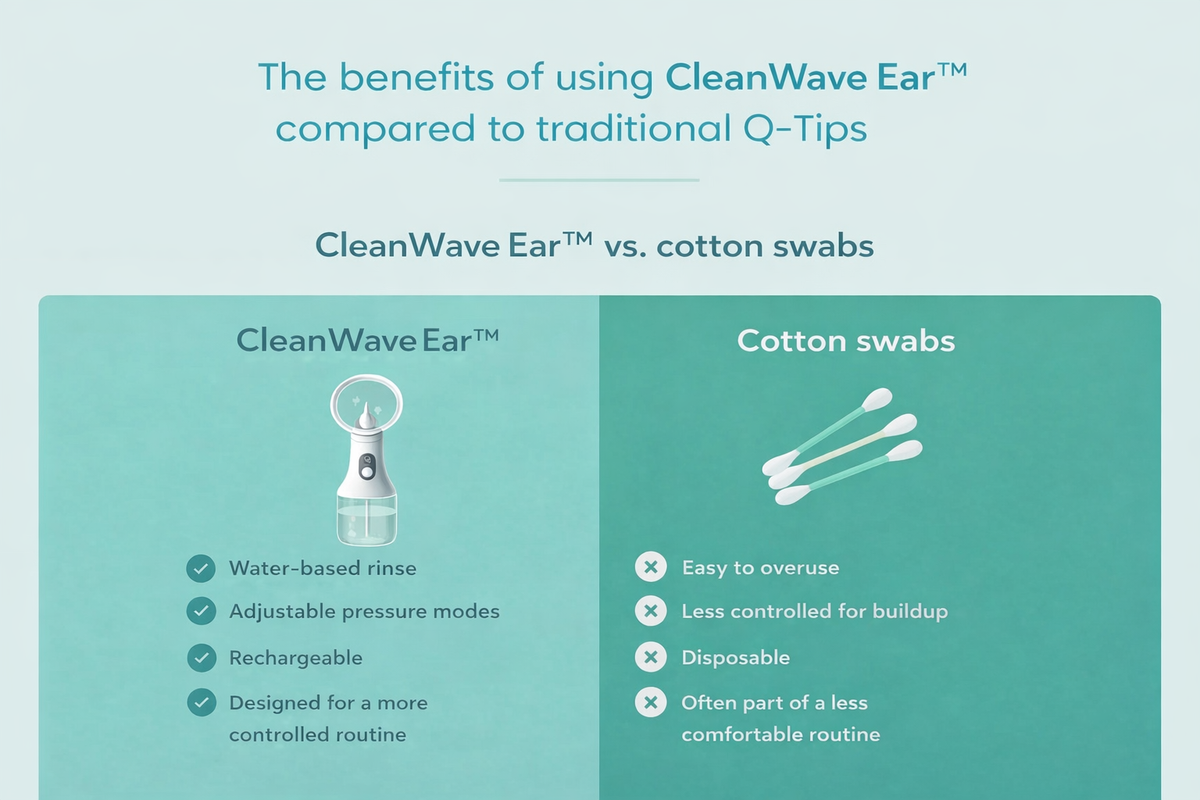 Cleanwave Head CleanWave Ear™ ELECTRIC EAR CLEANING IRRIGATOR